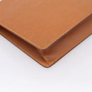 LOUIS VUITTON Epi Pochette Homme Clutch Bag Zipangu Gold M52528 LV Auth 205876A-17