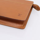 LOUIS VUITTON Epi Pochette Homme Clutch Bag Zipangu Gold M52528 LV Auth 205876A-14