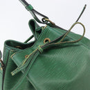LOUIS VUITTON Epi Petit Noe Shoulder Bag Green M44104 LV Auth 205877-20