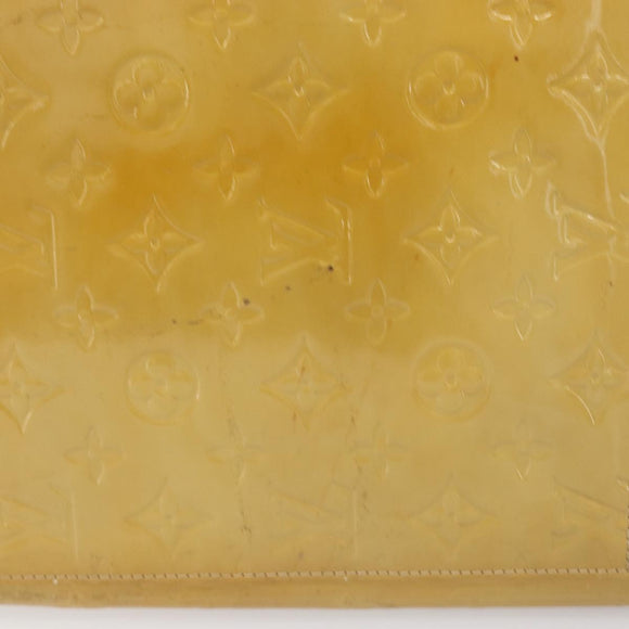 LOUIS VUITTON Monogram Vernis Reade GM Tote Bag Beige M91140 LV Auth 205878