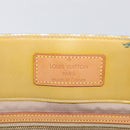 LOUIS VUITTON Monogram Vernis Reade GM Tote Bag Beige M91140 LV Auth 205878-20