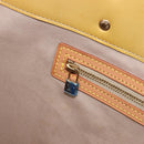 LOUIS VUITTON Monogram Vernis Reade GM Tote Bag Beige M91140 LV Auth 205878-25