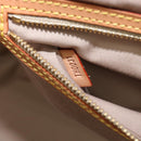 LOUIS VUITTON Monogram Vernis Reade GM Tote Bag Beige M91140 LV Auth 205878-27