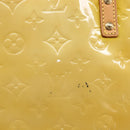LOUIS VUITTON Monogram Vernis Reade GM Tote Bag Beige M91140 LV Auth 205878-5