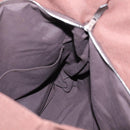 HERMES Her Line Cabas Hand Bag Canvas Brown Auth 205879A-17