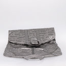 CHANEL Unlimited Garment Cover Nylon Silver CC Auth 205880A-18