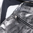 CHANEL Unlimited Garment Cover Nylon Silver CC Auth 205880A-19