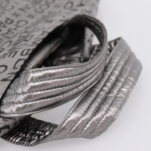 CHANEL Unlimited Garment Cover Nylon Silver CC Auth 205880A