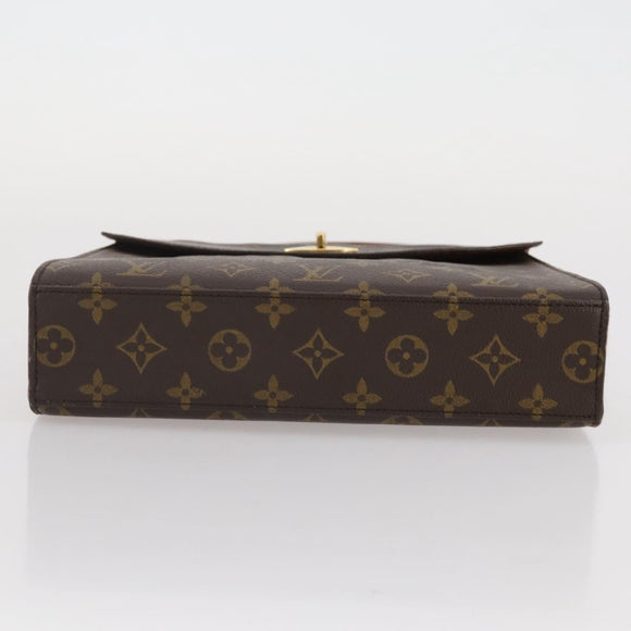 LOUIS VUITTON Monogram Malesherbes Hand Bag M51379 LV Auth 205881
