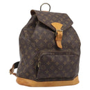 LOUIS VUITTON Monogram Montsouris GM Backpack M51135 LV Auth 205883-1