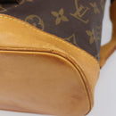 LOUIS VUITTON Monogram Montsouris GM Backpack M51135 LV Auth 205883-16