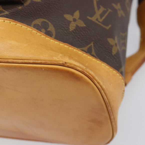 LOUIS VUITTON Monogram Montsouris GM Backpack M51135 LV Auth 205883