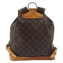 LOUIS VUITTON Monogram Montsouris GM Backpack M51135 LV Auth 205883-2