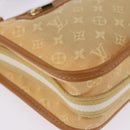 LOUIS VUITTON Monogram Mini Pochette Catrain Bag Beige M92333 LV Auth 205884-18