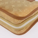 LOUIS VUITTON Monogram Mini Pochette Catrain Bag Beige M92333 LV Auth 205884-19