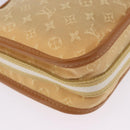 LOUIS VUITTON Monogram Mini Pochette Catrain Bag Beige M92333 LV Auth 205884-20