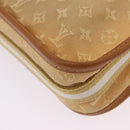 LOUIS VUITTON Monogram Mini Pochette Catrain Bag Beige M92333 LV Auth 205884-21