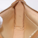 LOUIS VUITTON Monogram Mini Pochette Catrain Bag Beige M92333 LV Auth 205884-26