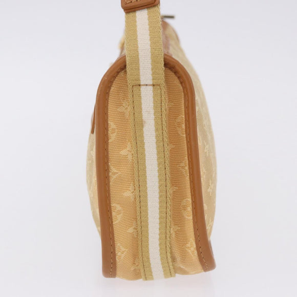 LOUIS VUITTON Monogram Mini Pochette Catrain Bag Beige M92333 LV Auth 205884