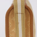 LOUIS VUITTON Monogram Mini Pochette Catrain Bag Beige M92333 LV Auth 205884-5