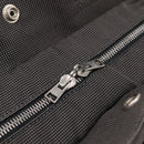 HERMES Her Line MM Hand Bag Canvas Gray Silver Auth 205886A-14