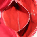 CHANEL Matelasse Waist Bag Leather Red Gold Tone CC Auth 205887-31