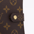 LOUIS VUITTON Monogram Compact zip Wallet M61667 LV Auth 205889V-13