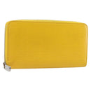 LOUIS VUITTON Epi Zippy Wallet Long Wallet Yellow M60309 LV Auth 205890V-1