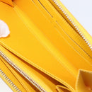 LOUIS VUITTON Epi Zippy Wallet Long Wallet Yellow M60309 LV Auth 205890V-22