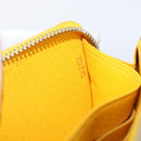 LOUIS VUITTON Epi Zippy Wallet Long Wallet Yellow M60309 LV Auth 205890V-24