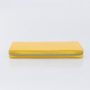 LOUIS VUITTON Epi Zippy Wallet Long Wallet Yellow M60309 LV Auth 205890V-6