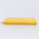 LOUIS VUITTON Epi Zippy Wallet Long Wallet Yellow M60309 LV Auth 205890V-7