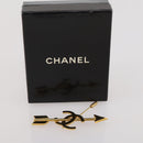 CHANEL COCO Mark Brooch Metal Gold Tone CC Auth 205891M-14