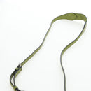 GUCCI Web Sherry Line Mini Shoulder Bag Leather Green Silver 821831 Auth 205895V-14