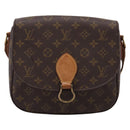 LOUIS VUITTON Monogram Saint Cloud GM Shoulder Bag M51242 LV Auth 205902-2