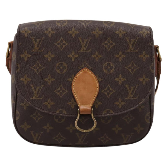 LOUIS VUITTON Monogram Saint Cloud GM Shoulder Bag M51242 LV Auth 205902