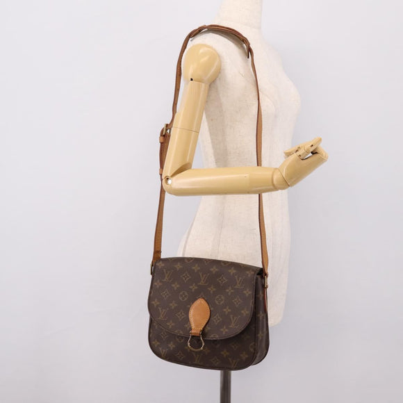 LOUIS VUITTON Monogram Saint Cloud GM Shoulder Bag M51242 LV Auth 205902