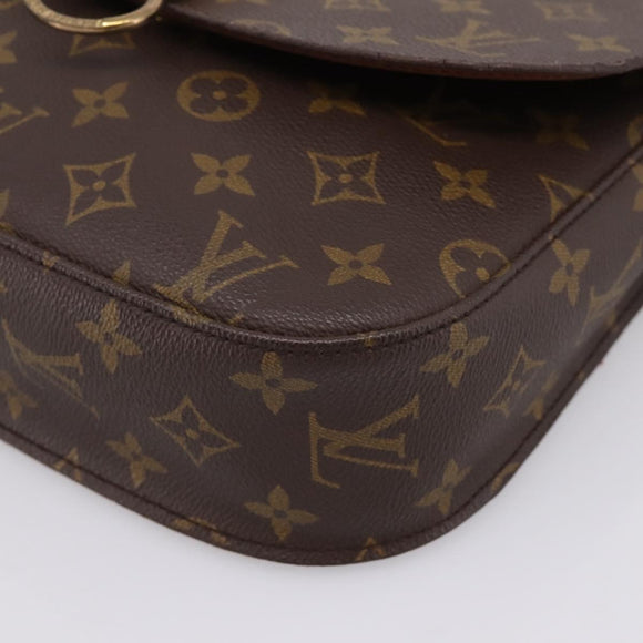 LOUIS VUITTON Monogram Saint Cloud GM Shoulder Bag M51242 LV Auth 205902