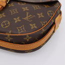LOUIS VUITTON Monogram Jeune Fille MM Shoulder Bag M51226 LV Auth 205903A-14