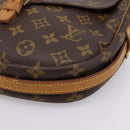 LOUIS VUITTON Monogram Jeune Fille MM Shoulder Bag M51226 LV Auth 205904-14