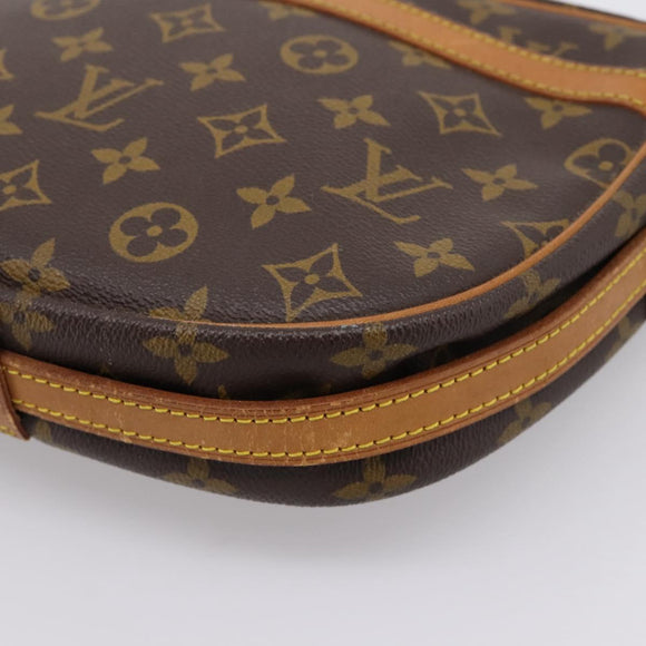LOUIS VUITTON Monogram Jeune Fille MM Shoulder Bag M51226 LV Auth 205904