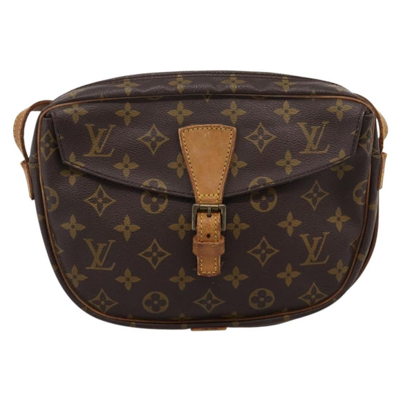 LOUIS VUITTON Monogram Jeune Fille MM Shoulder Bag M51226 LV Auth 205904