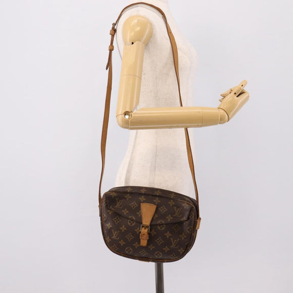 LOUIS VUITTON Monogram Jeune Fille MM Shoulder Bag M51226 LV Auth 205904