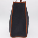 GUCCI Web Sherry Line Hand Bag Wool Gray Silver 295266 Auth 205906V-5