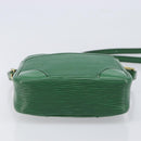 LOUIS VUITTON Epi Danube Shoulder Bag Green M45634 LV Auth 205909A-5