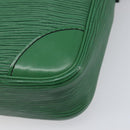 LOUIS VUITTON Epi Danube Shoulder Bag Green M45634 LV Auth 205909A-15