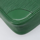 LOUIS VUITTON Epi Danube Shoulder Bag Green M45634 LV Auth 205909A-16