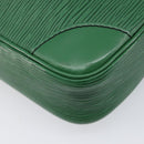 LOUIS VUITTON Epi Danube Shoulder Bag Green M45634 LV Auth 205909A-18