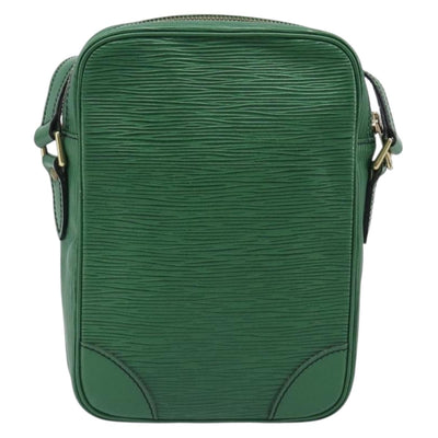 LOUIS VUITTON Epi Danube Shoulder Bag Green M45634 LV Auth 205909A - 0