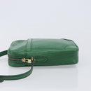 LOUIS VUITTON Epi Danube Shoulder Bag Green M45634 LV Auth 205909A-4